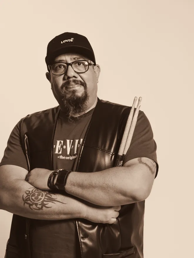 Daniel “El Gato” Ortega, batería de The MotherRockers